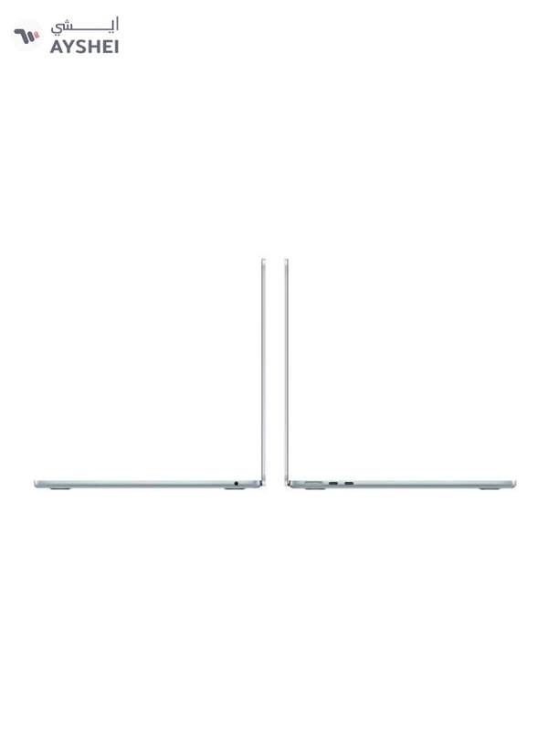 Apple New 2025 MacBook Air MC6U4 13-Inch Display, Apple M4 Chip 10-Core CPU 10-Core GPU Processor/16GB RAM/512GB SSD/macOS English/Arabic Sky Blue