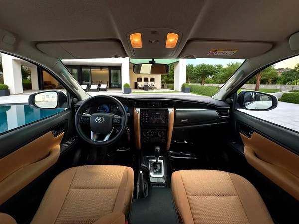 AED 1,440 P.M | 0% DOWN PAYMENT | TOYOTA FORTUNER EX-R | 2022 | GCC SPECS