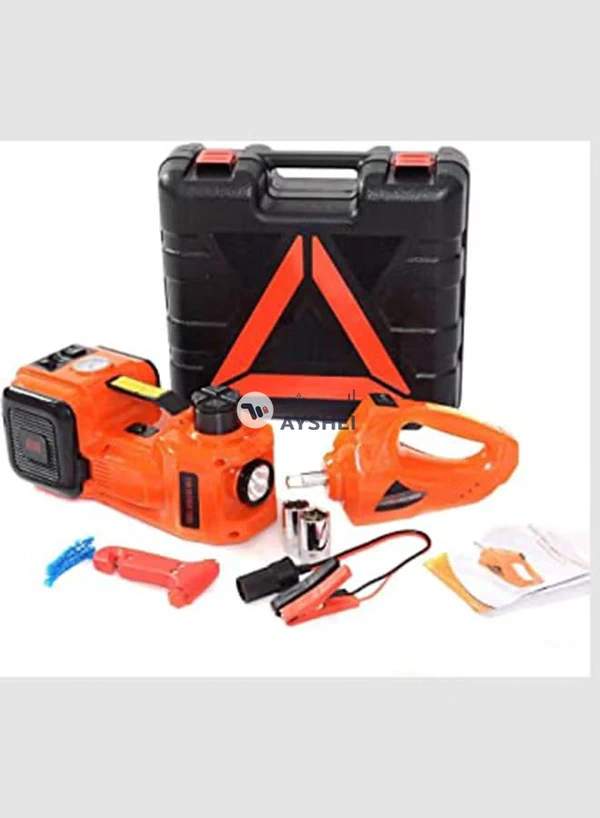 Generic 3-In-1 Electric Car Jack With Air Compressor