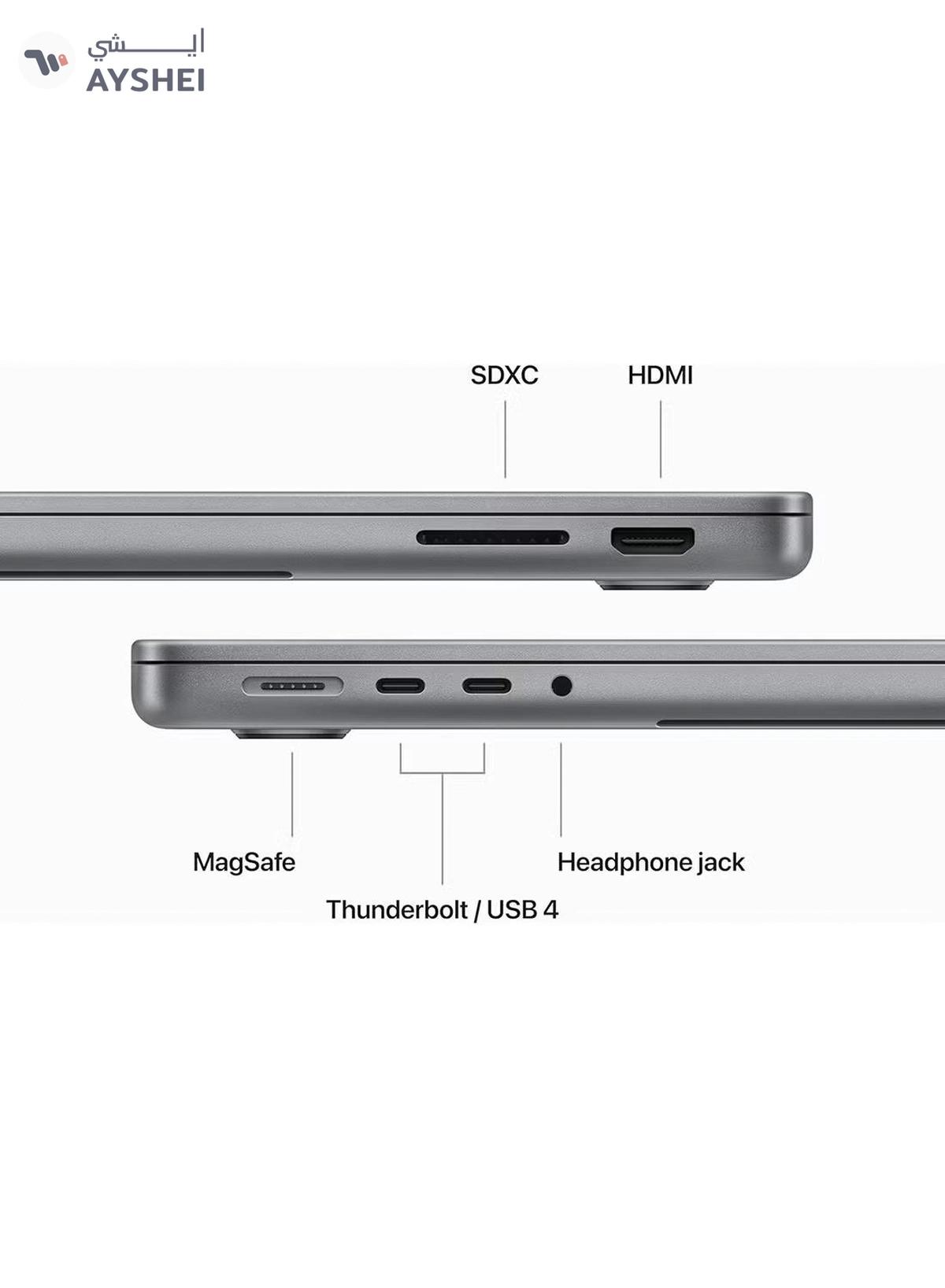 Apple 2023 Newest MacBook Pro MTL73 Laptop M3 chip with 8‑core CPU, 10‑core GPU-2-2
