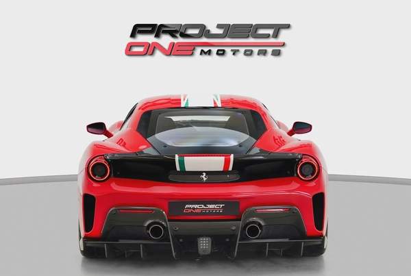 2019 FERRARI 488 PISTA PILOTI WITH 7 YEARS SERVICE CONTRACT