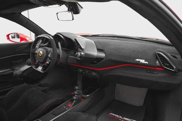 2019 FERRARI 488 PISTA PILOTI WITH 7 YEARS SERVICE CONTRACT