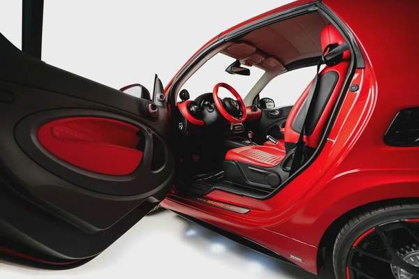 Smart Brabus Ultimate E For Two-1 OF 50-Convertible-Certified-Exclusive Collectors Item-Wide Body