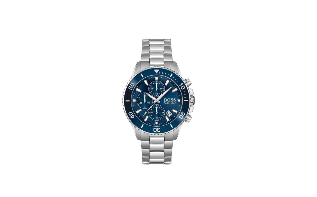 HUGO BOSS Men's Admiral Blue Dial Watch - 1513907-0-landscape