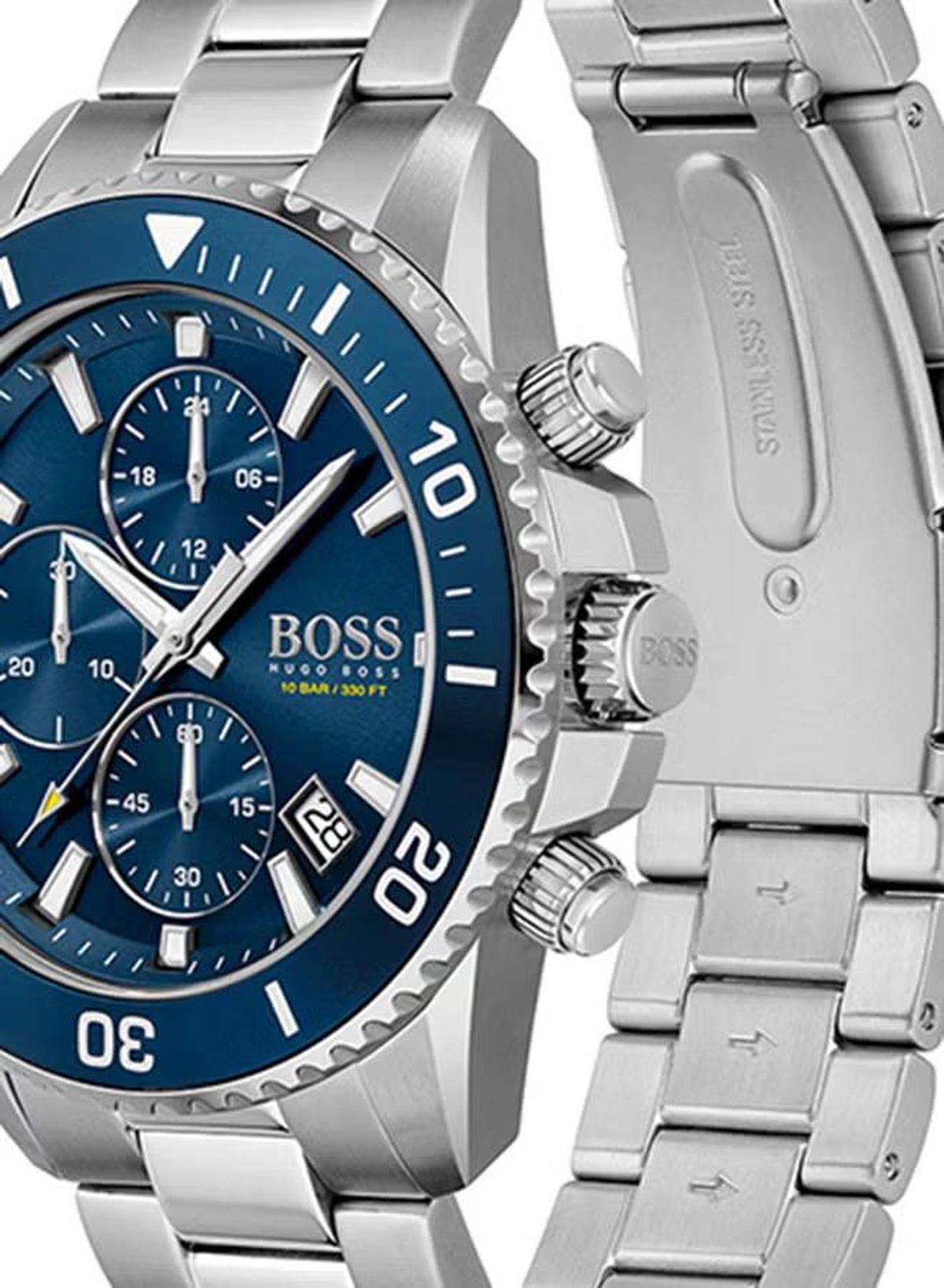 HUGO BOSS Men's Admiral Blue Dial Watch - 1513907-5-5
