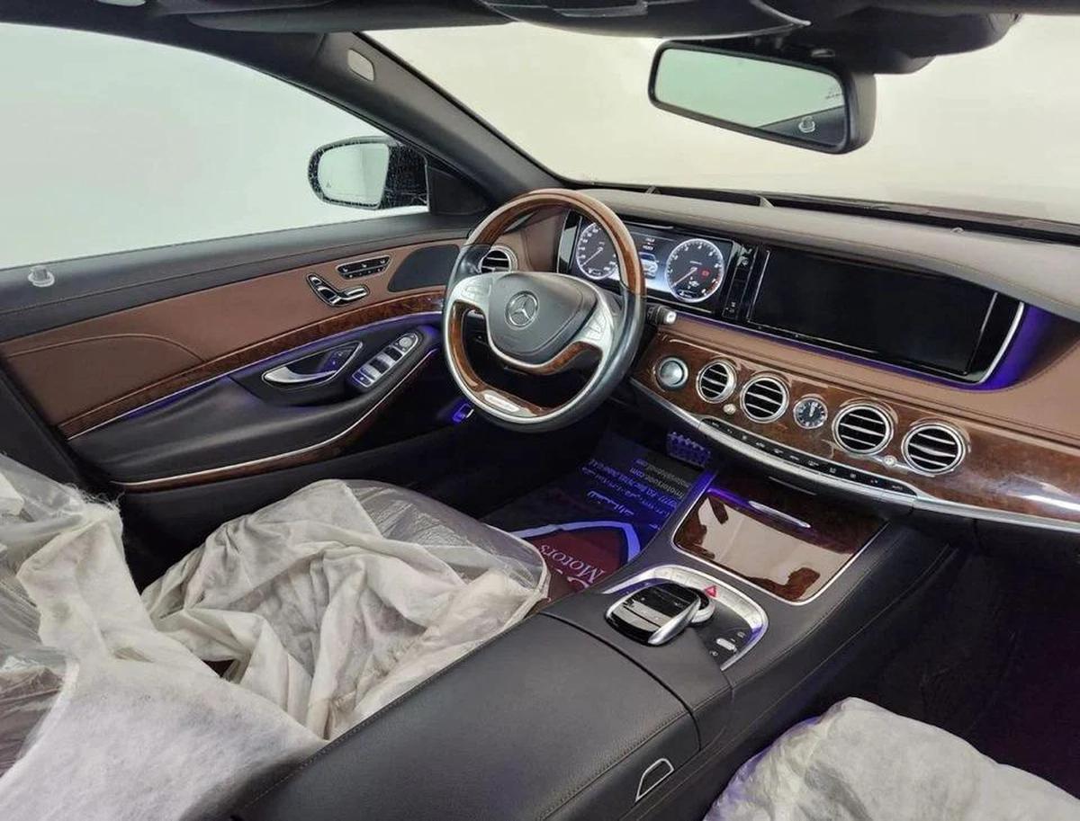 Mercedes-Benz S 400 EMC 3.0L-6CYL GCC SPECIFICATION -ORIGINAL PAINT -BANK FINANCE AVAILABLE -Abu Dhabi-7-7