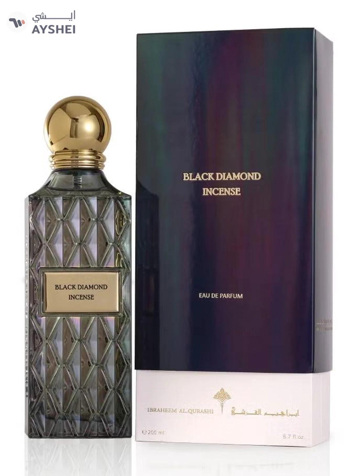 IBRAHEEM AL.QURESHI Black Diamond Incense EDP 200 ML-1-1