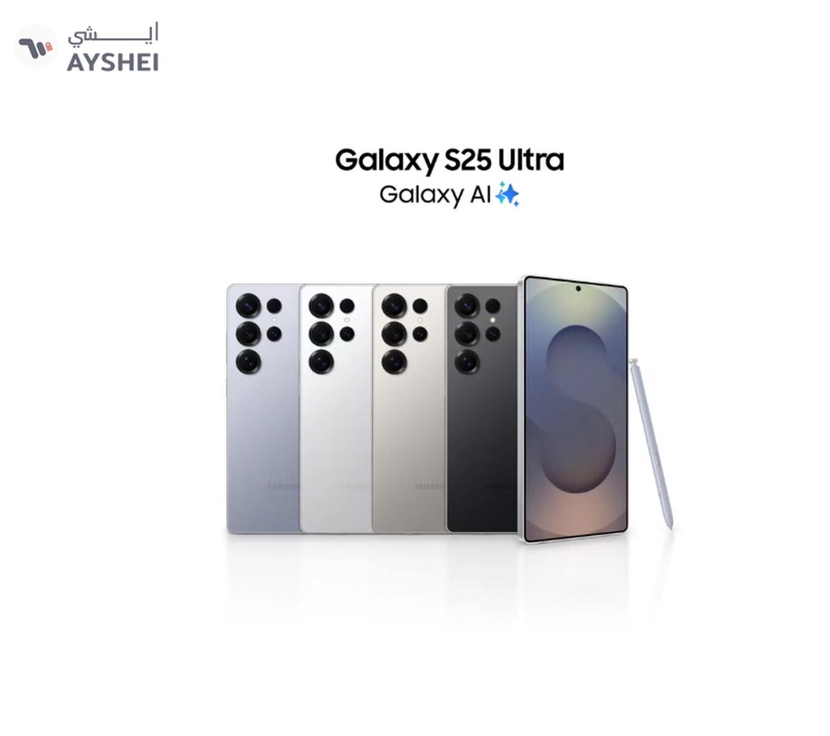 Samsung Galaxy S25 Ultra Dual SIM Titanium Black 12GB RAM 256GB 5G - International Version-1-landscape
