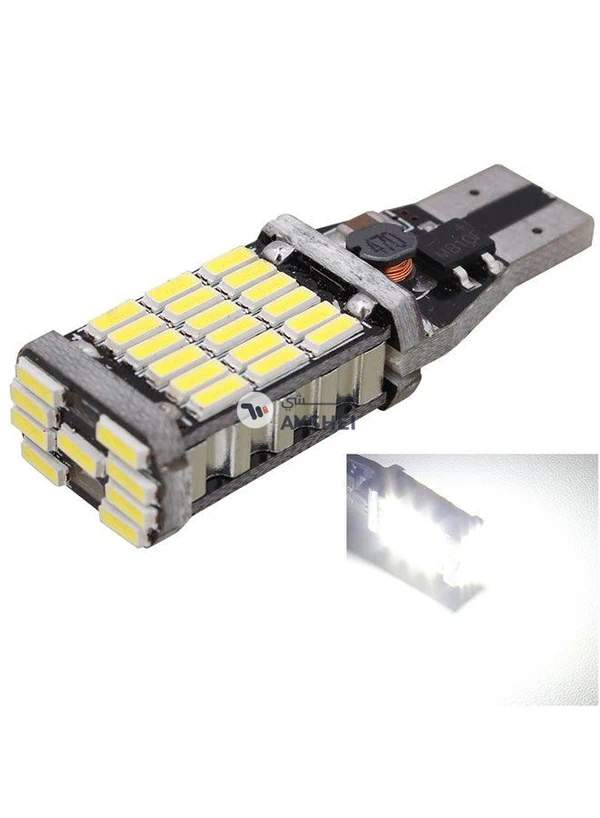 Generic 2-Piece T15 W16W 9W 450LM 45 LED 4014 SMD Car Brake Light