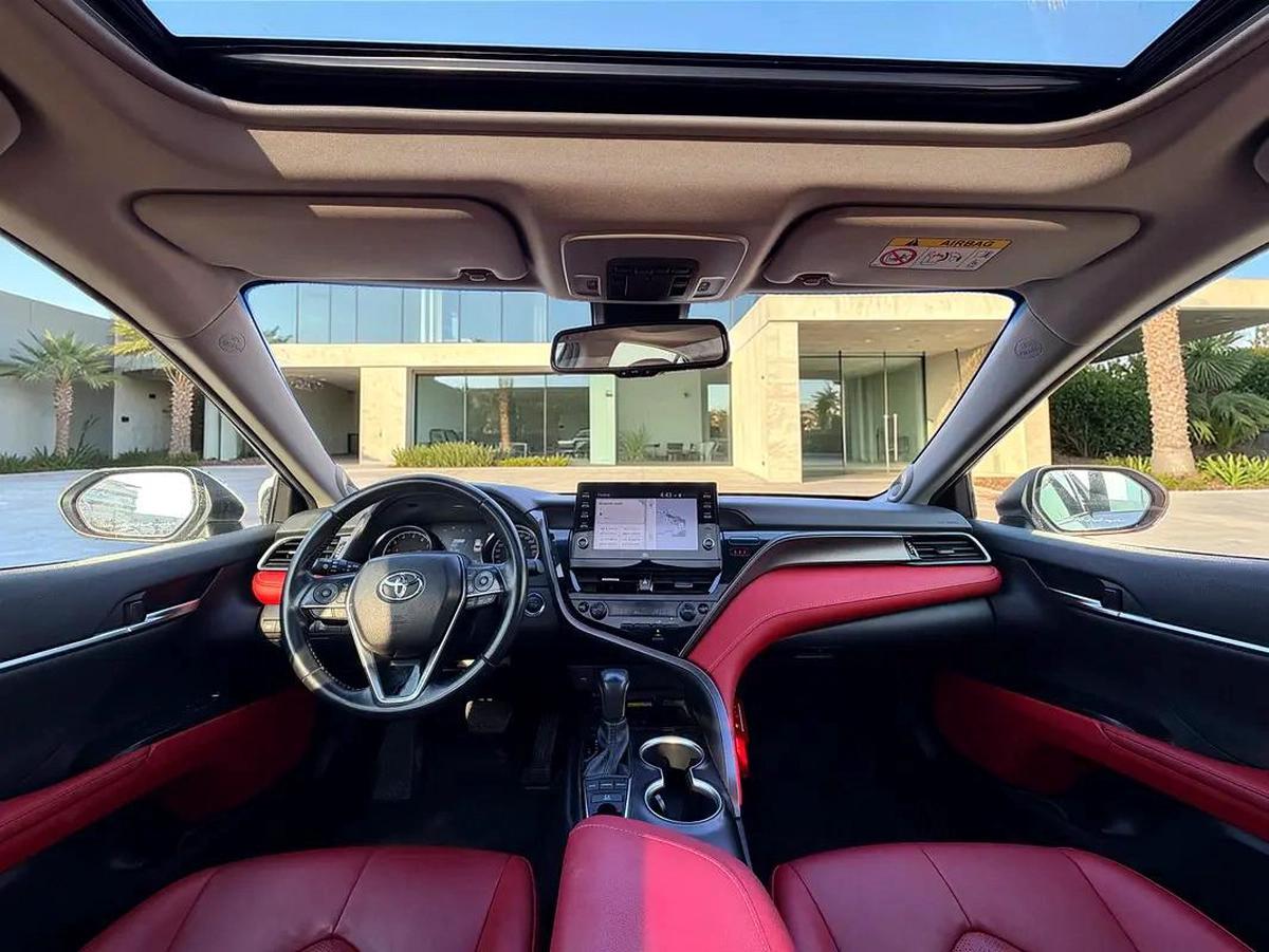AED 1,599 P.M | 0% DOWN PAYMENT | TOYOTA CAMRY SPORT 3.5L V6 | Full Service History-10-10