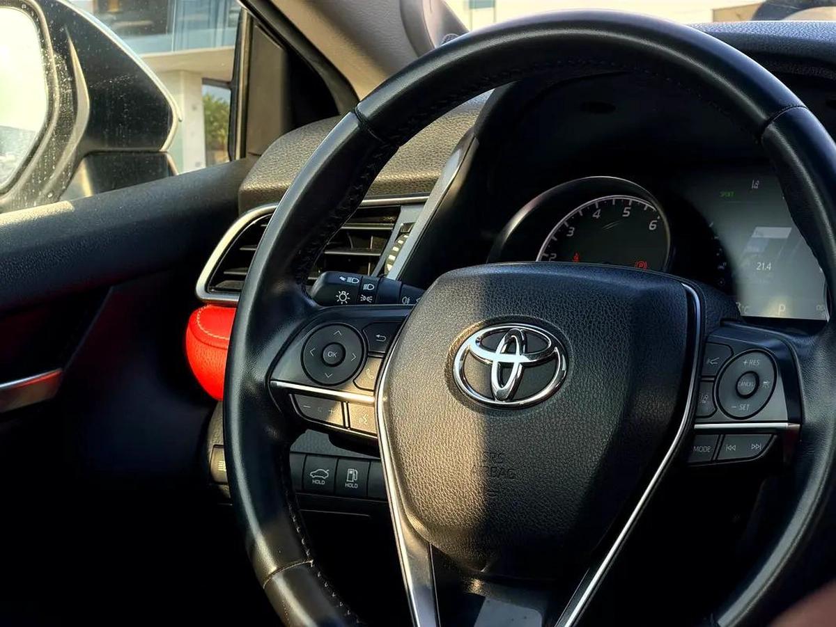 AED 1,599 P.M | 0% DOWN PAYMENT | TOYOTA CAMRY SPORT 3.5L V6 | Full Service History-14-14