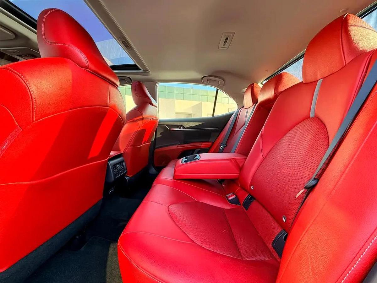 AED 1,599 P.M | 0% DOWN PAYMENT | TOYOTA CAMRY SPORT 3.5L V6 | Full Service History-9-9
