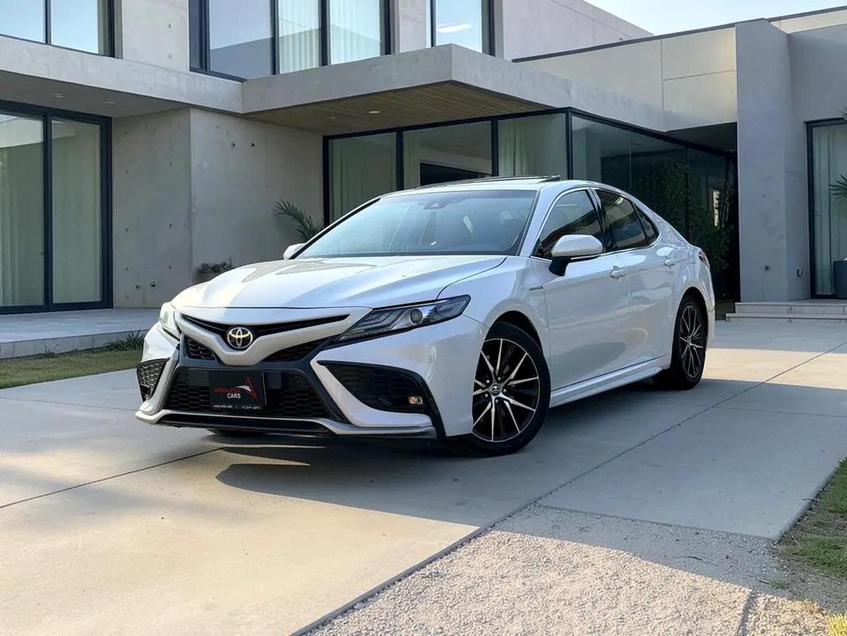 AED 1,599 P.M | 0% DOWN PAYMENT | TOYOTA CAMRY SPORT 3.5L V6 | Full Service History-0-0