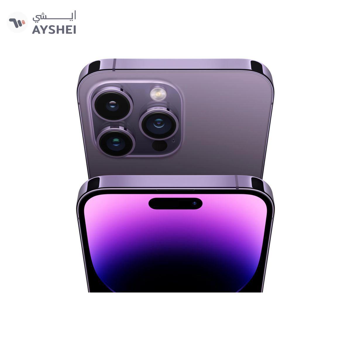 Renewed Apple IPhone 14 Pro 256GB Purple- 12 months exclusive warranty by RedoShop.-4-4