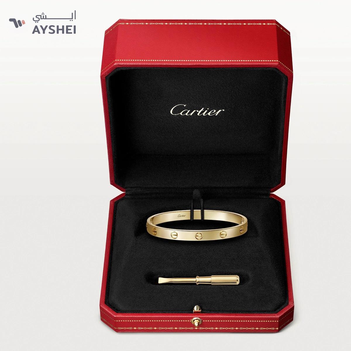 CARTIER LOVE bracelet, classic model - the LOVE bracelet is a jewelry design icon-0-portrait