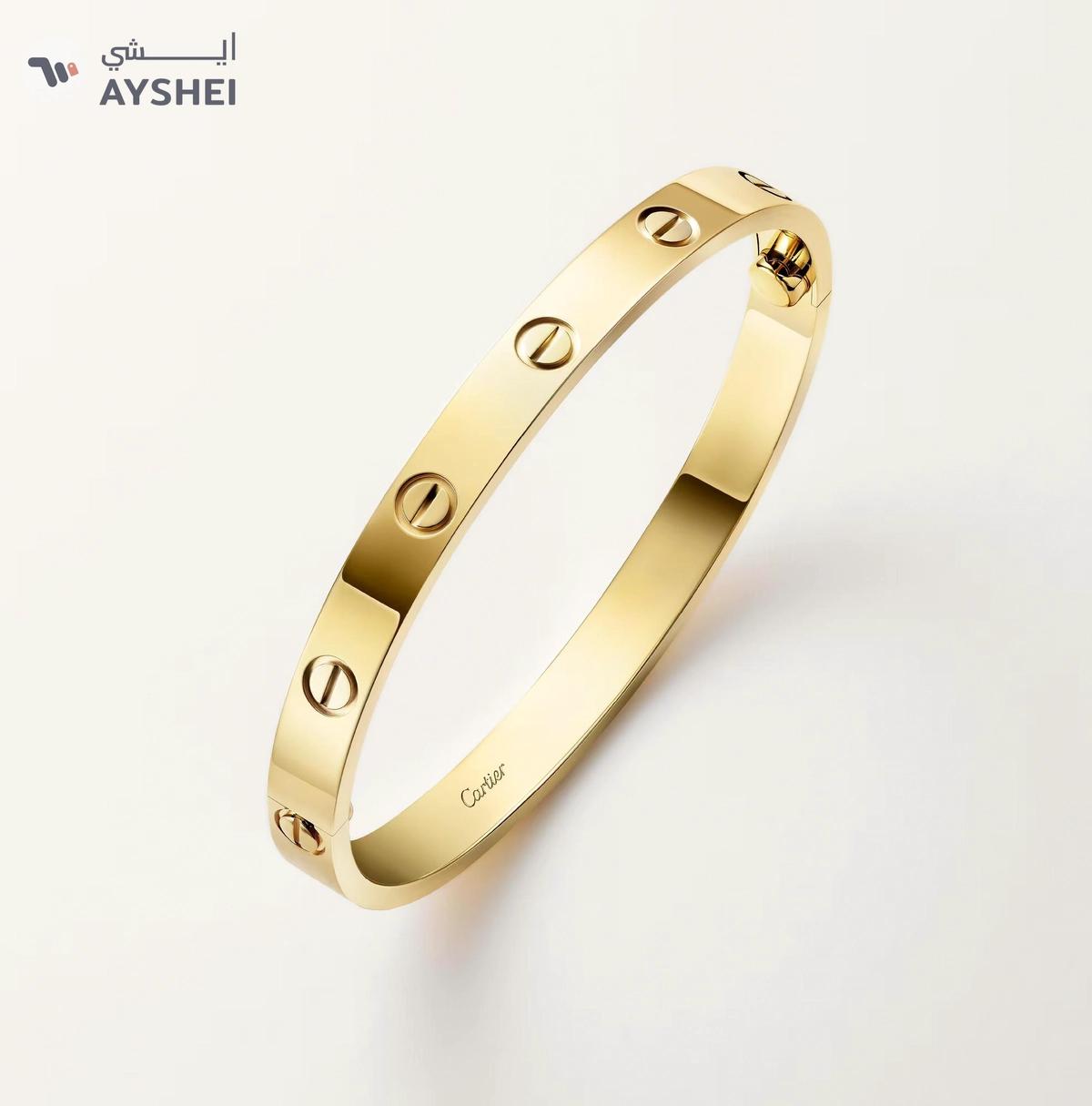 CARTIER LOVE bracelet, classic model - the LOVE bracelet is a jewelry design icon-4-4