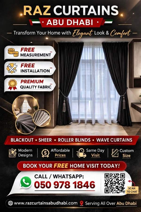 Custom made curtains