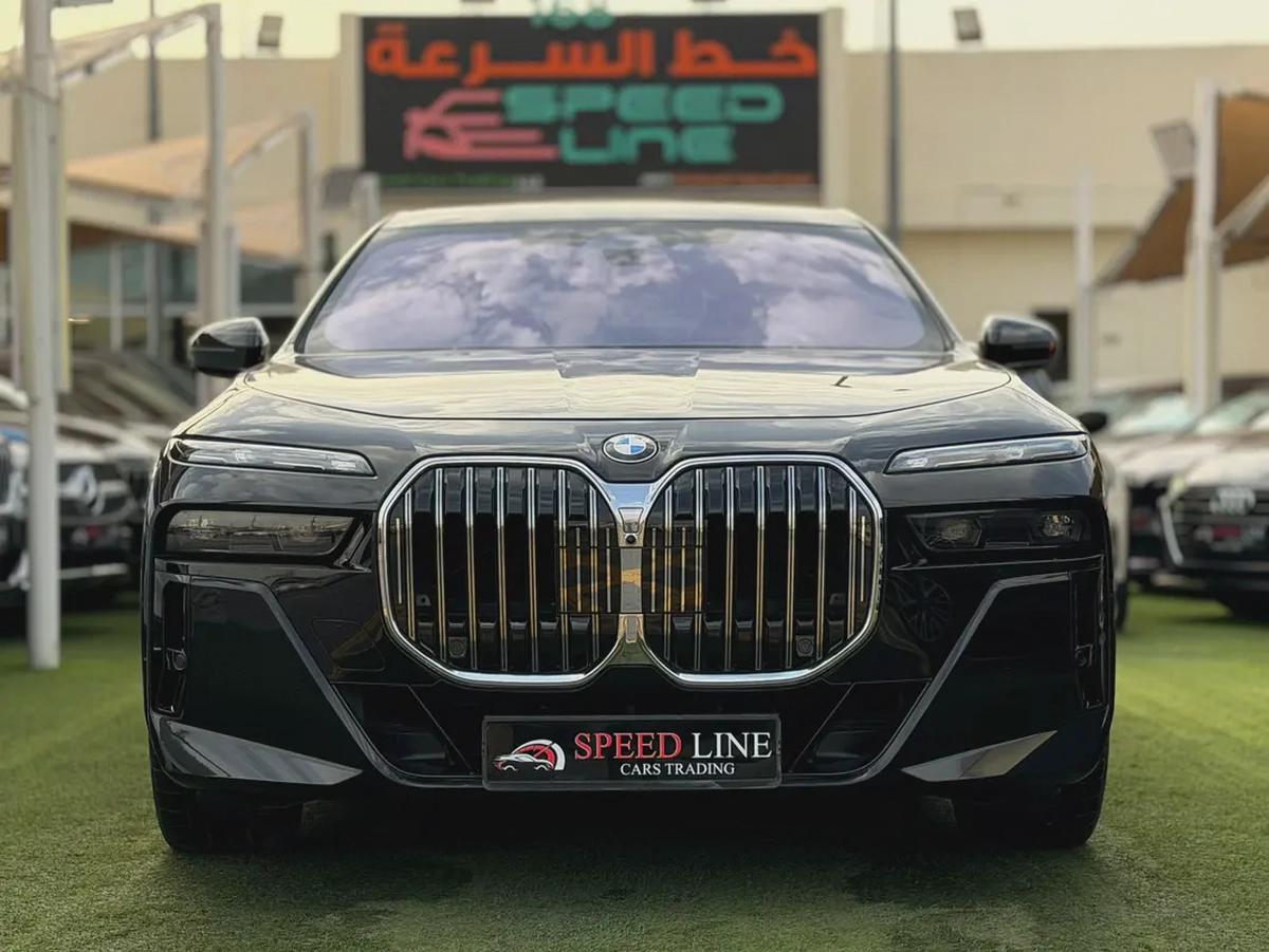 BMW 740i Master Class xDrive GCC Space Under warranty-0-0
