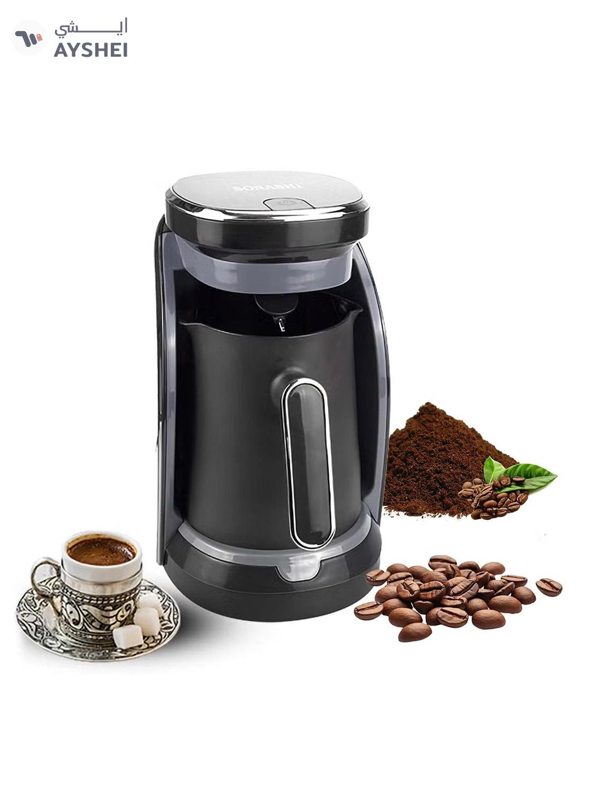 SONASHI Turkish Coffee Maker Up To 4 Cups Turkish Coffee Machine-0-portrait