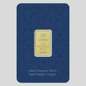 Dubai Gold 10 Grams Pure 999.9 Fine Gold Bar