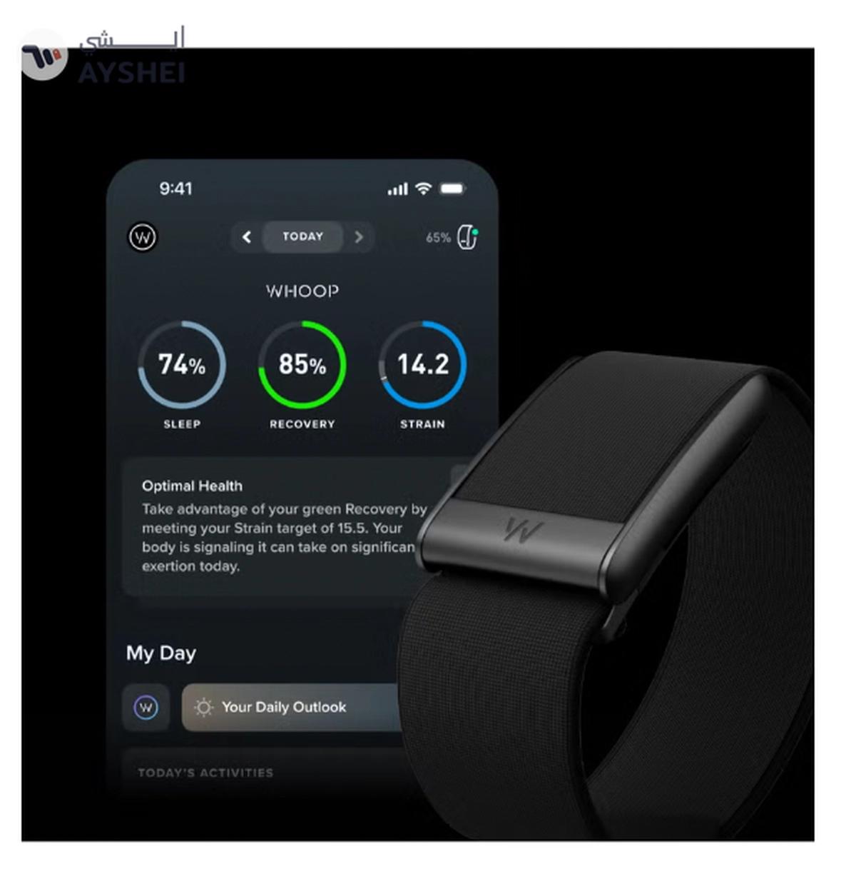 Whoop One – 12-Month Membership – 5.0 Health and Fitness Wearable-6-6