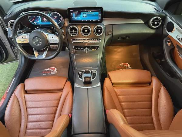 Mercedes C200 AMG Gcc Full Option Free paint super condition