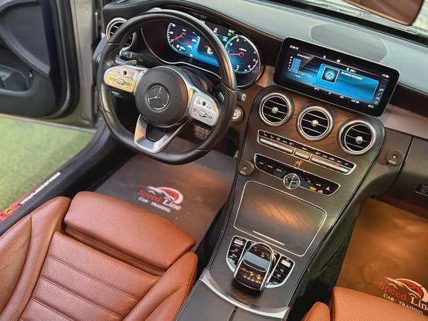 Mercedes C200 AMG Gcc Full Option Free paint super condition