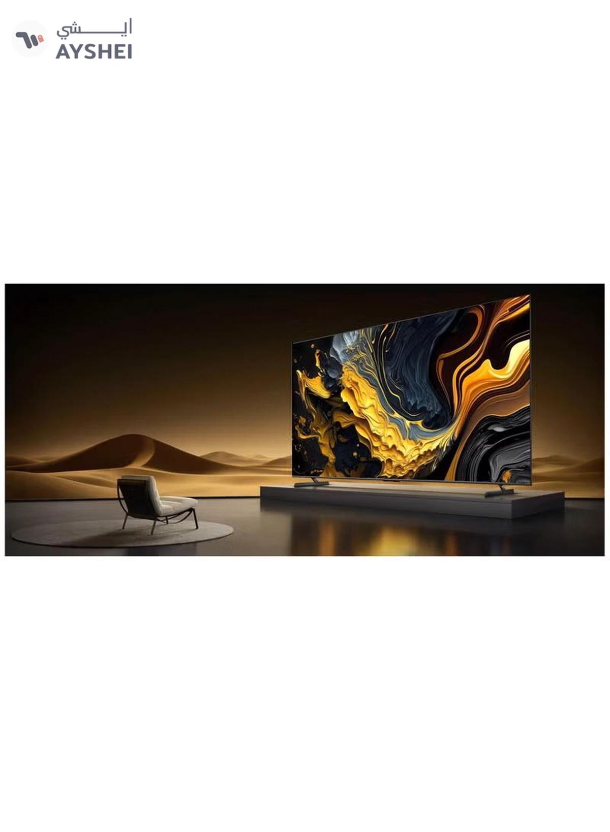 Xiaomi TV Max 100" 2025 | 100-inch QLED 4K TV with 144 Hz refresh rate | Frameless design | 2 15W speakers and support for Apple AirPlay and HDMI 2.1 L100MA-MAXME Slate L100MA-MAXME Slate-4-4