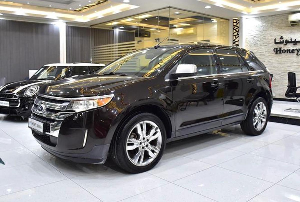 Ford Edge Limited AWD ( 2014 Model ) in Dark Brown Color GCC Specs-1-1