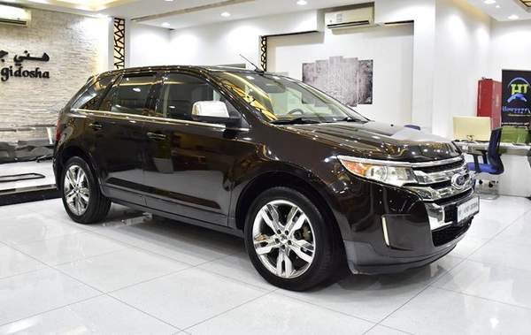 Ford Edge Limited AWD ( 2014 Model ) in Dark Brown Color GCC Specs