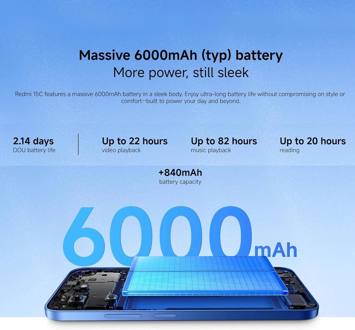 Xiaomi Redmi 15C 4G Midnight Black 8GB+256GB-5-5