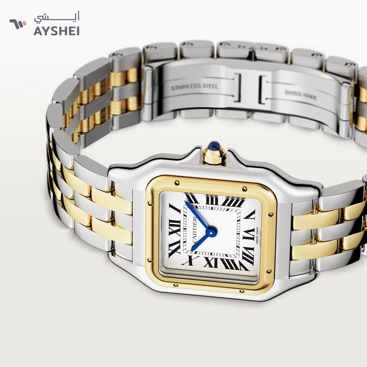 Cartier Panthere de Cartier Medium Steel & yellow gold-3-3