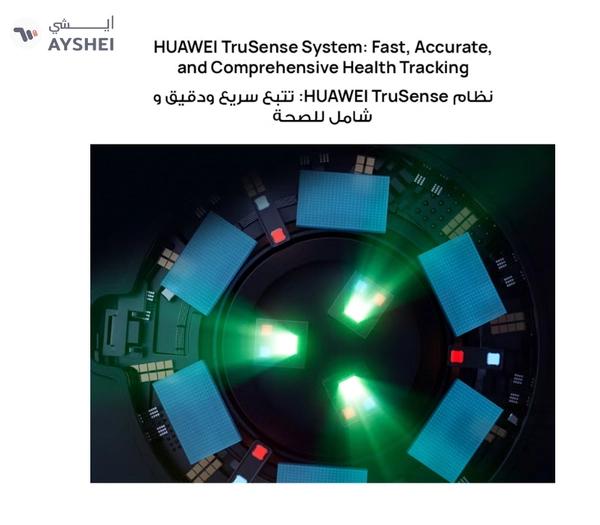 Huawei Watch GT 5 46mm Smartwatch, up to 14 Days Battery Life, All-new Running and Cycling Experience, Sharp-Edged Design Watch, Health Tracking, Compatible with iOS and Android - Fluoroelastomer Strap Black