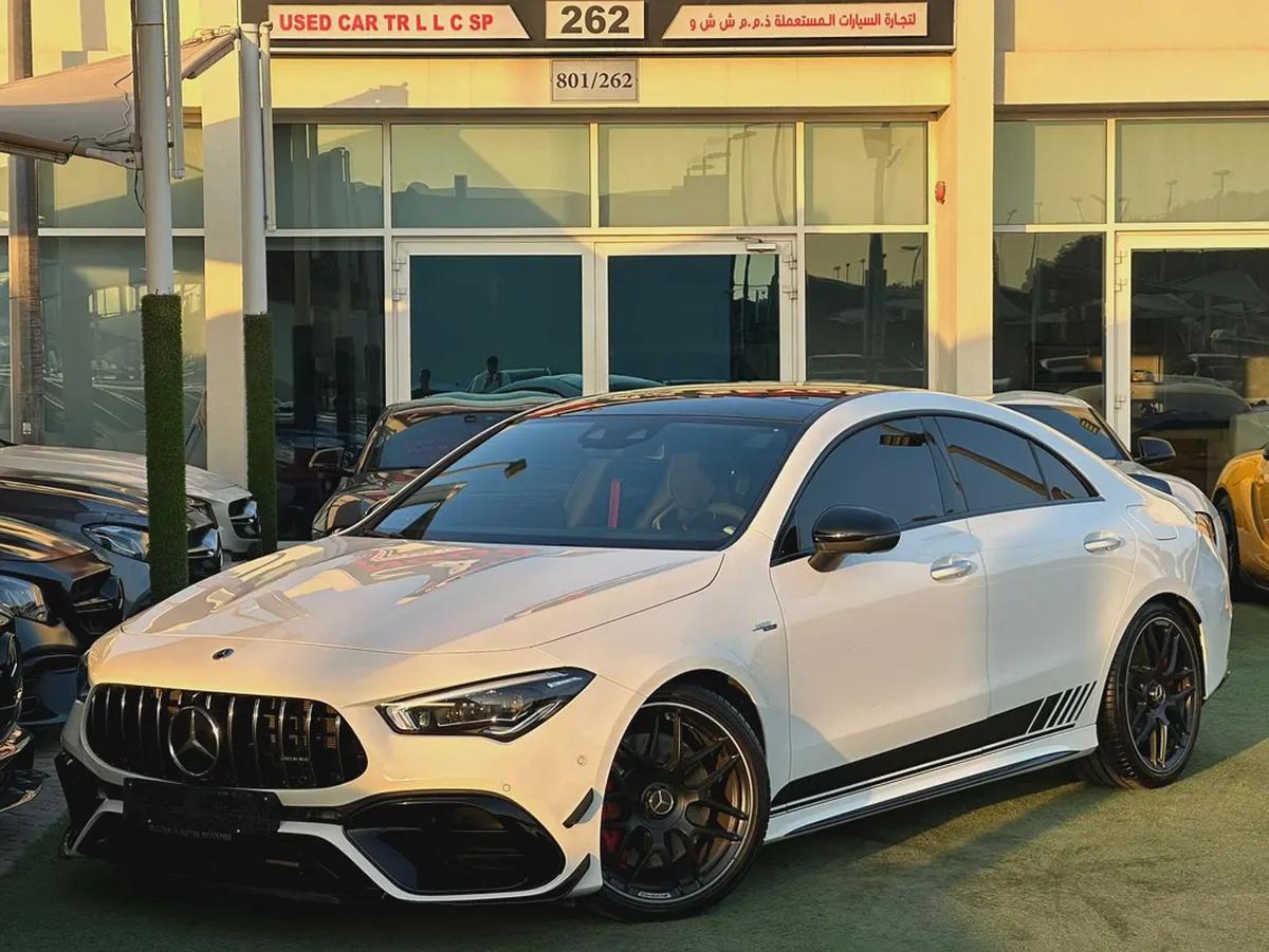 MERCEDES BENZ AMG CLA45S 2022 IMPORT CLEAN TITLE ORIGINAL PAINT PERFECT CONDITION NO ACCIDENT-1-1