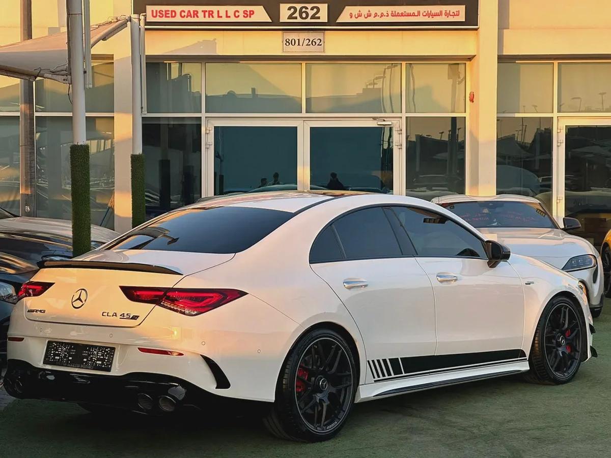 MERCEDES BENZ AMG CLA45S 2022 IMPORT CLEAN TITLE ORIGINAL PAINT PERFECT CONDITION NO ACCIDENT-4-4
