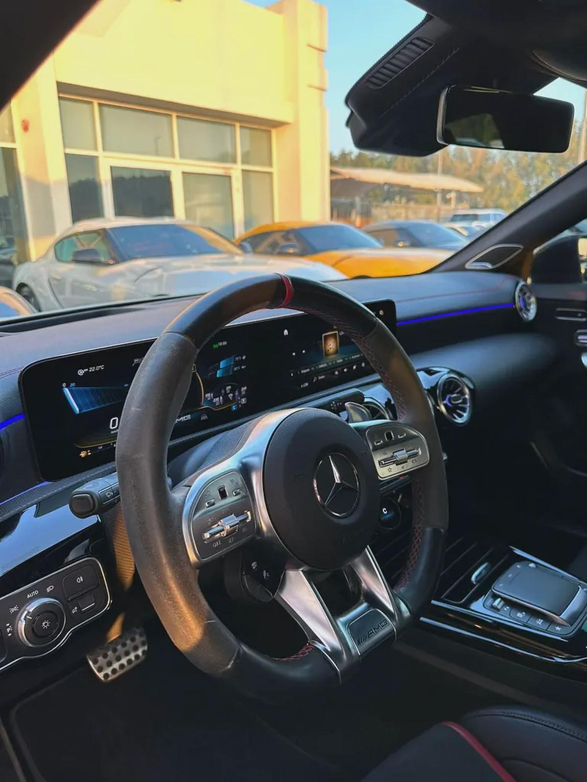 MERCEDES BENZ AMG CLA45S 2022 IMPORT CLEAN TITLE ORIGINAL PAINT PERFECT CONDITION NO ACCIDENT-7-7