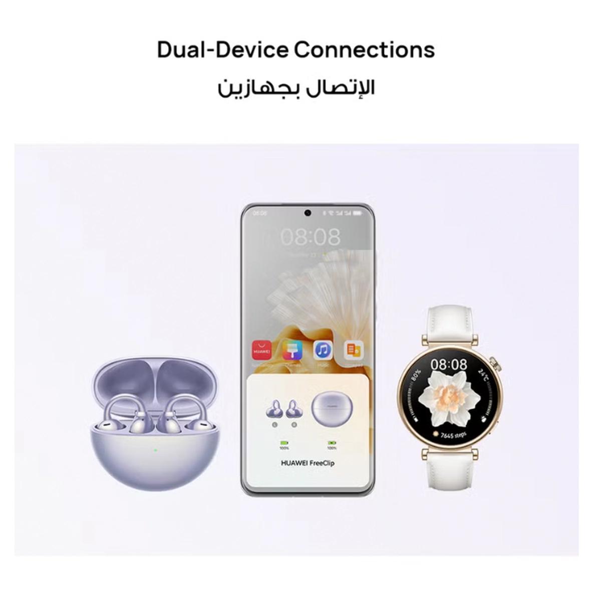 HUAWEI FreeClip Wireless Earphones, Bluetooth Earbuds-2-2