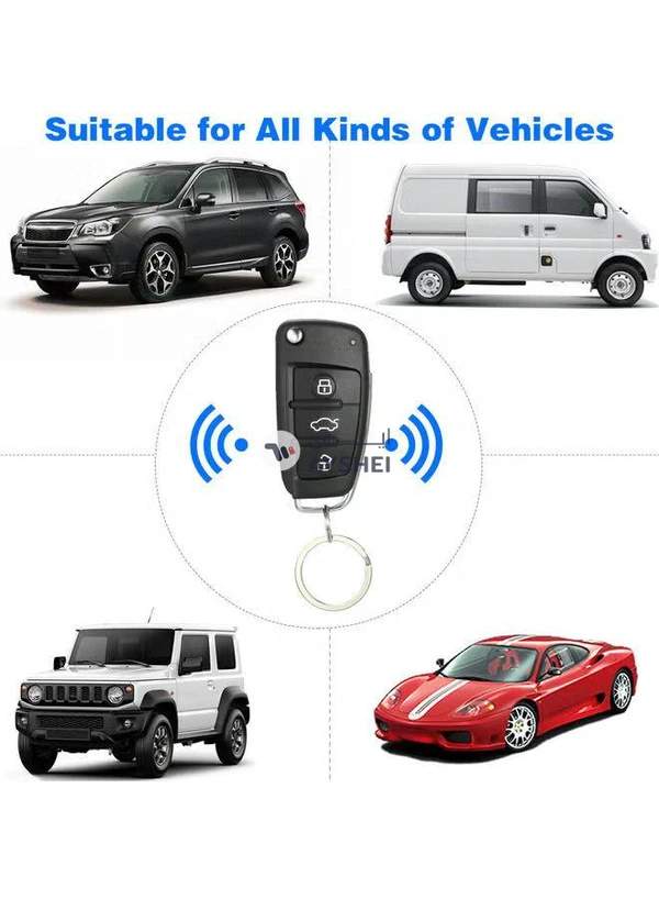 Generic Universal Car Door Lock Trunk Keyless Central Locking Kit