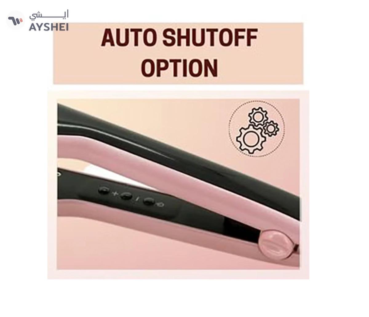 SONASHI WetDry Hair Straightener 68W Ceramic Coating Plate Sleek Design-3-3