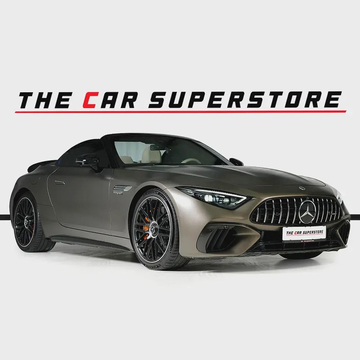 Mercedes Benz SL 63 AMG 4 MATIC Plus-Low Mileage-Exclusive Color-AMG Driver Performance Pack-0-0
