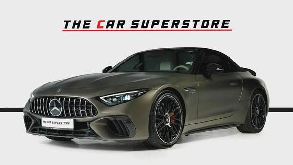 Mercedes Benz SL 63 AMG 4 MATIC Plus-Low Mileage-Exclusive Color-AMG Driver Performance Pack