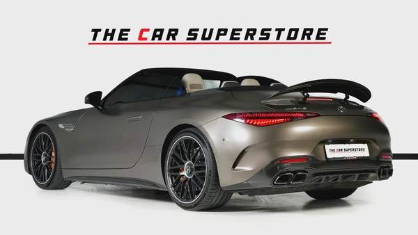 Mercedes Benz SL 63 AMG 4 MATIC Plus-Low Mileage-Exclusive Color-AMG Driver Performance Pack