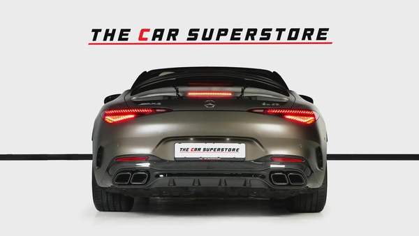 Mercedes Benz SL 63 AMG 4 MATIC Plus-Low Mileage-Exclusive Color-AMG Driver Performance Pack