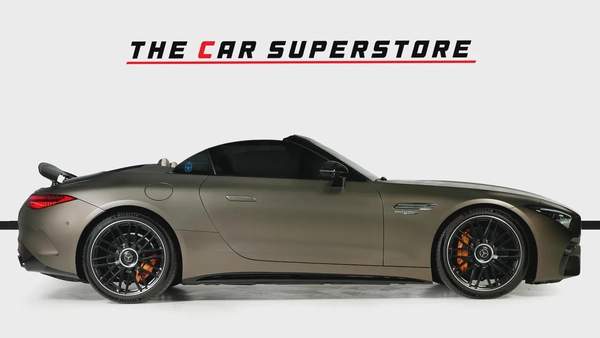 Mercedes Benz SL 63 AMG 4 MATIC Plus-Low Mileage-Exclusive Color-AMG Driver Performance Pack