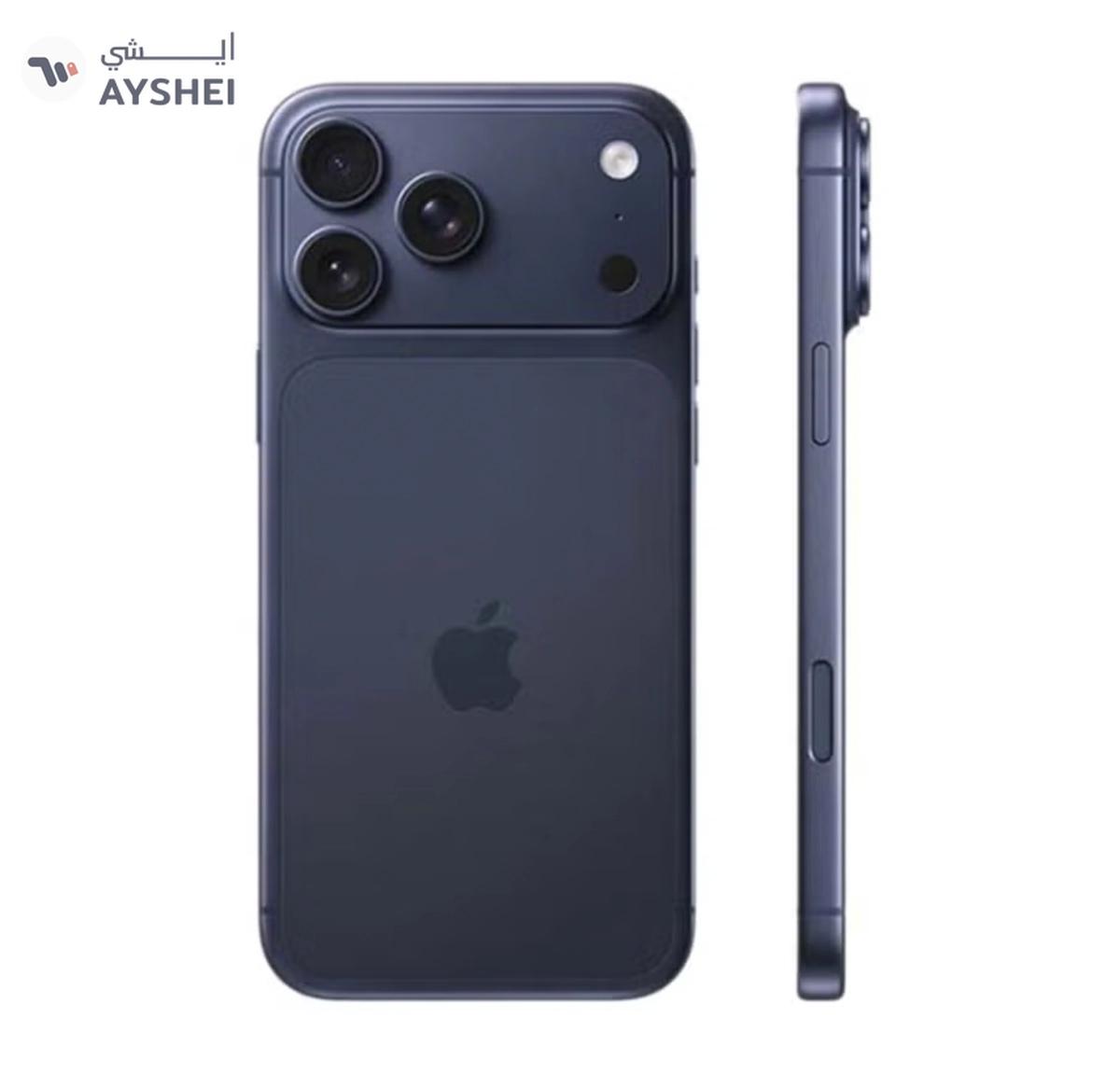 Apple iPhone 17 Pro Max 256 GB Deep Blue 5G (eSim only) With FaceTime - International Version-0-landscape