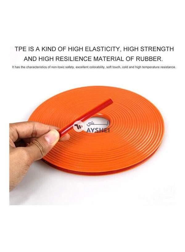 Generic Vehicle Color Wheel Edge Rims Protectors Decor Strip