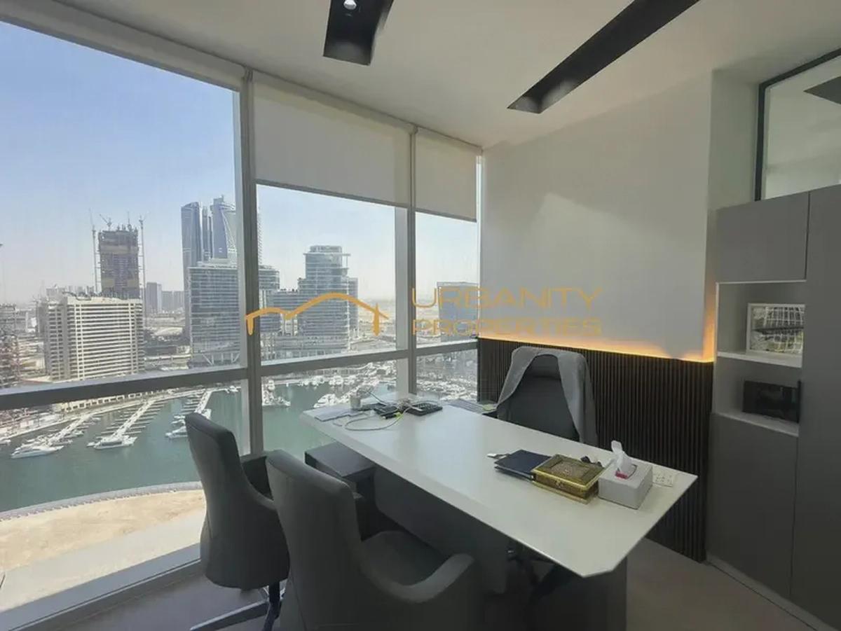 Fully Fitted Office | Prime Business Bay Location | 1 Parking-1-1