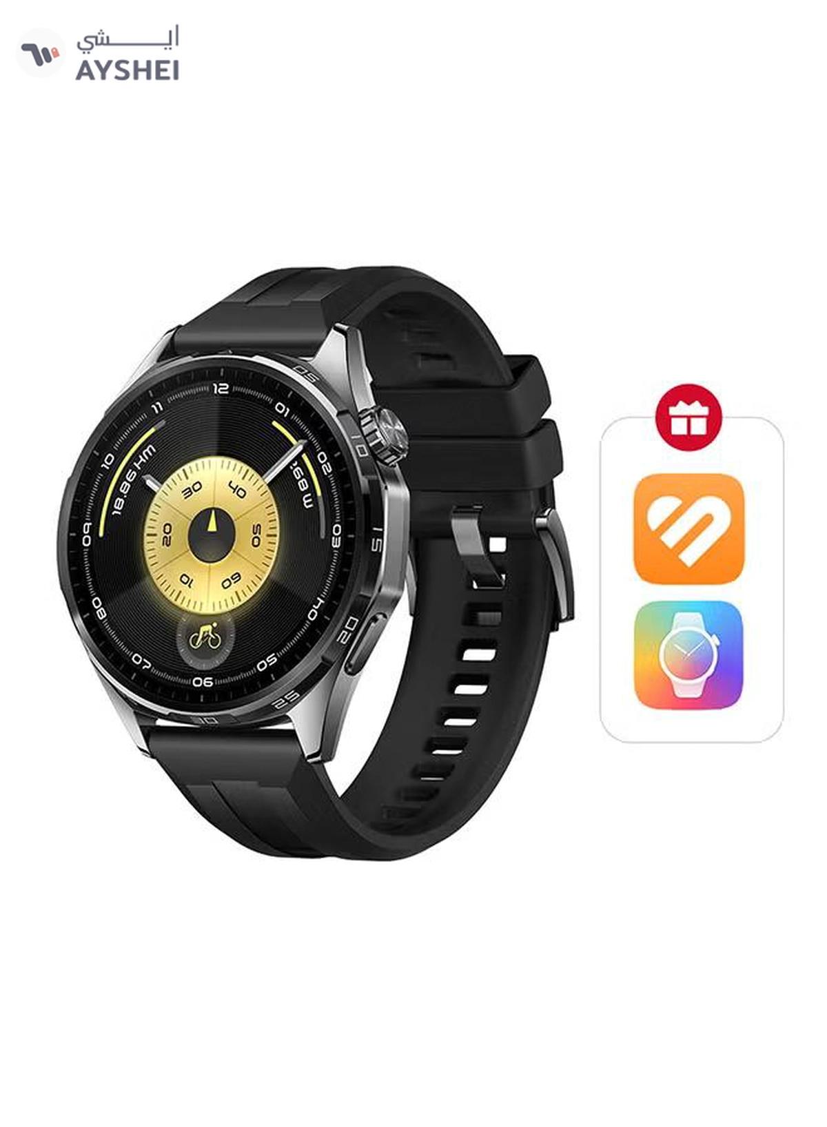 Huawei WATCH GT 6 46mm Smart Watch, 1.47'' Display, up to 21 days battery life, Compatible with iOS & Android-0-portrait