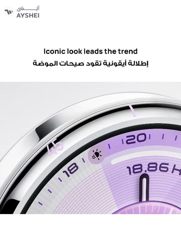 Huawei WATCH GT 6 46mm Smart Watch, 1.47'' Display, up to 21 days battery life, Compatible with iOS & Android