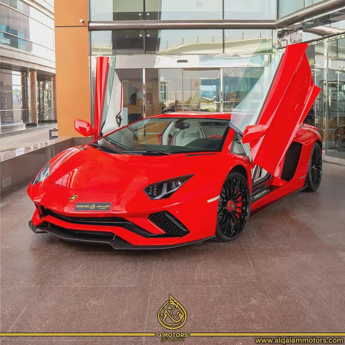 2018 LAMBORGHINI AVENTADOR S ( 1 OF 1 ) GCC DONE ONLY 28,000KM-0-0